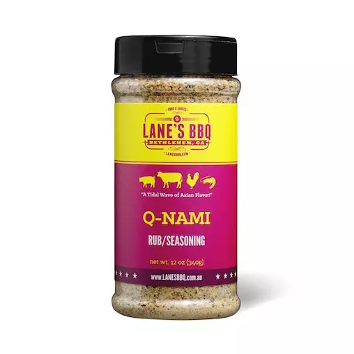 Lane's BBQ Australia - Q-nami Rub 340g 1 Lane's BBQ Australia - Q-nami Rub 340g