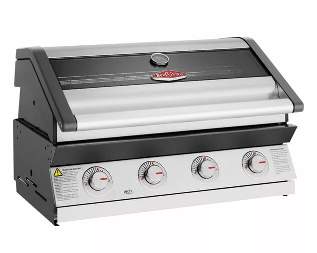 BeefEater 1600 Series 4 Burner Stainless Steel Build In BBQ 1 BeefEater 1600 Series 4 Burner Stainless Steel Build In BBQ