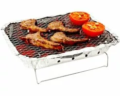 Disposable Charcoal BBQ With Wire Stand