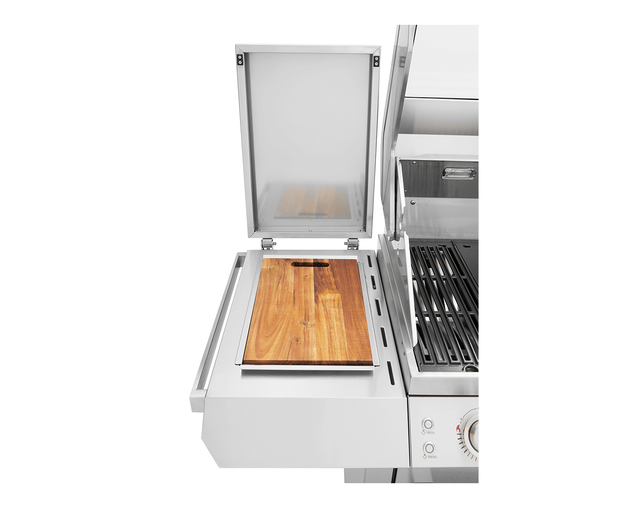 BeefEater 7000 Premium 5 Burner Flame Failure BBQ On Side Burner Cart 8 BeefEater 7000 Premium 5 Burner Flame Failure BBQ On Side Burner Cart - Image 8