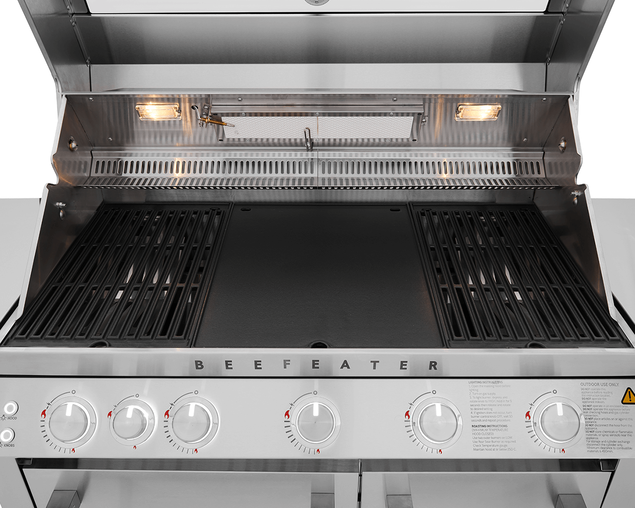 BeefEater 7000 Premium 5 Burner Flame Failure BBQ On Side Burner Cart 12 BeefEater 7000 Premium 5 Burner Flame Failure BBQ On Side Burner Cart - Image 12