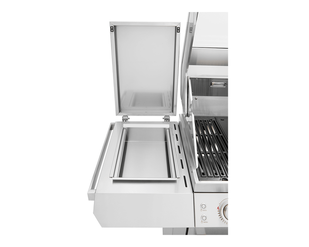 BeefEater 7000 Premium 5 Burner Flame Failure BBQ On Side Burner Cart 13 BeefEater 7000 Premium 5 Burner Flame Failure BBQ On Side Burner Cart - Image 13