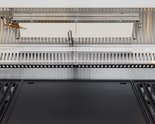 BeefEater 7000 Premium 5 Burner Flame Failure BBQ On Side Burner Cart 15 BeefEater 7000 Premium 5 Burner Flame Failure BBQ On Side Burner Cart - Image 15