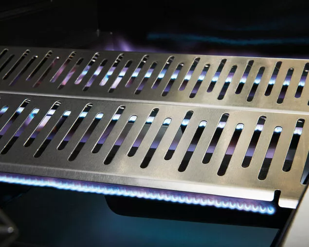 BeefEater 1200 Series - 5 Burner Stainless Steel BBQ With Side Burner 4 BeefEater 1200 Series - 5 Burner Stainless Steel BBQ With Side Burner - Image 4