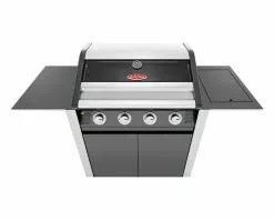 BeefEater 1600 Series - 4 Burner Stainless Steel BBQ With Side Burner (Dark) -Barbeques shop BMG1641DA 04
