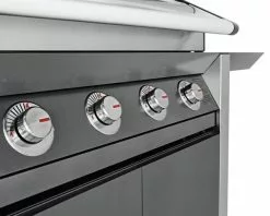 BeefEater 1600 Series - 4 Burner Stainless Steel BBQ With Side Burner (Dark) -Barbeques shop BMG1641DA 06