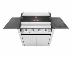 BeefEater 1600 Series - 4 Burner Stainless Steel BBQ With Side Burner (Silver) -Barbeques shop BMG1641SA 04