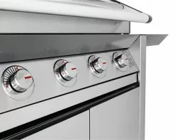 BeefEater 1600 Series - 4 Burner Stainless Steel BBQ With Side Burner (Silver) -Barbeques shop BMG1641SA 06