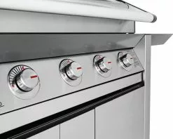 BeefEater 1600 Series - 5 Burner Stainless Steel BBQ With Side Burner (Silver) -Barbeques shop BMG1651SA 06