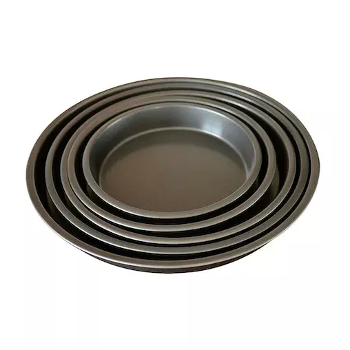 SOGA 2X 9-inch Round Black Steel Non-stick Pizza Tray Oven Baking Plate Pan 12 SOGA 2X 9-inch Round Black Steel Non-stick Pizza Tray Oven Baking Plate Pan - Image 12