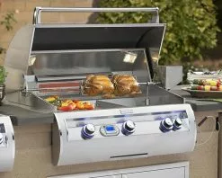 Fire Magic Grills Echelon E790i 3 Burner Built-In BBQ (H Shaped Burners) With Digital Thermometer And Magic Window 7 Fire Magic Grills Echelon E790i 3 Burner Built-In BBQ (H Shaped Burners) With Digital Thermometer And Magic Window -Barbeques shop FMED790I 07