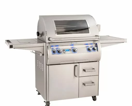 Fire Magic Grills Echelon E660s Free Standing 3 Burner BBQ (H Shaped Burners) With Digital Thermometer And Flush Mounted Single Side Burner 7 Fire Magic Grills Echelon E660s Free Standing 3 Burner BBQ (H Shaped Burners) With Digital Thermometer And Flush Mounted Single Side Burner -Barbeques shop FMEDE660S 01