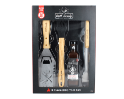 Grill Society 3 Piece BBQ Tool Set