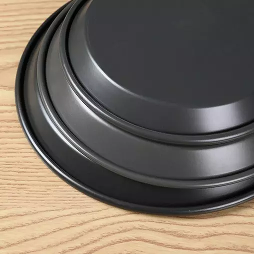 SOGA 6X 10-inch Round Black Steel Non-stick Pizza Tray Oven Baking Plate Pan 10 SOGA 6X 10-inch Round Black Steel Non-stick Pizza Tray Oven Baking Plate Pan - Image 10