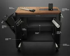 Everdure By Heston Blumenthal Mobile Preparation Kitchen 5 Everdure By Heston Blumenthal Mobile Preparation Kitchen -Barbeques shop HBPK 04