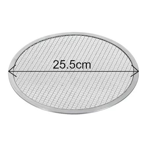 SOGA 10-inch Round Seamless Aluminium Nonstick Commercial Grade Pizza Screen Baking Pan 5 SOGA 10-inch Round Seamless Aluminium Nonstick Commercial Grade Pizza Screen Baking Pan - Image 5
