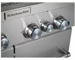 KitchenAid 4 Burner LPG BBQ With Side Burner -Barbeques shop KA4CS 07