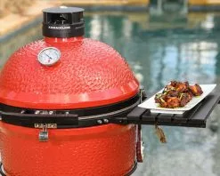 Kamado Joe Classic D&C On Cart Series II - Red -Barbeques shop KJOEKJ23RHC 09