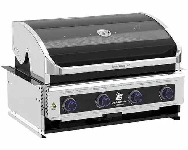 Premium Beefmaster 4 Burner Build-In BBQ 1 Premium Beefmaster 4 Burner Build-In BBQ