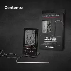 Salter Heston Blumenthal 5-in-1 Digital Thermometer -Barbeques shop SqIK7OqByJtmh5 yfbhNXS44