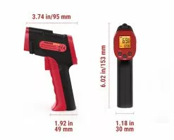 ThermoPro TP30 Laser Digital Infrared Meat Thermometer Gun -Barbeques shop THERMPROTP30 02