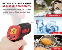 ThermoPro TP30 Laser Digital Infrared Meat Thermometer Gun -Barbeques shop THERMPROTP30 04