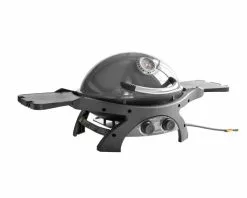 Ziggy By Ziegler And Brown Ziggy Classic Twin Grill Natural Gas BBQ (Gunmetal Grey)