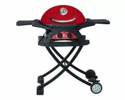 Ziggy By Ziegler And Brown Ziggy Classic Twin Grill LPG BBQ On Folding Cart