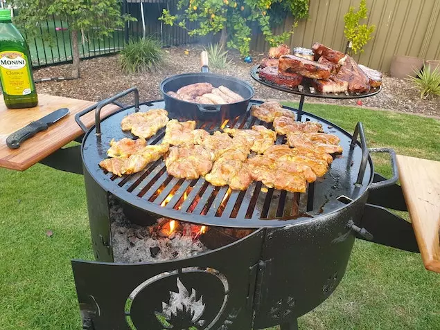 FireBarbie Portable Charcoal BBQ And Fire Pit 9 FireBarbie Portable Charcoal BBQ And Fire Pit - Image 9