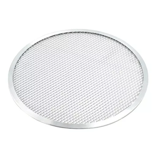 SOGA 10-inch Round Seamless Aluminium Nonstick Commercial Grade Pizza Screen Baking Pan 1 SOGA 10-inch Round Seamless Aluminium Nonstick Commercial Grade Pizza Screen Baking Pan
