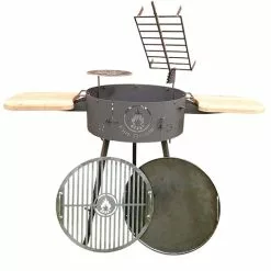 FireBarbie Portable Charcoal BBQ And Fire Pit