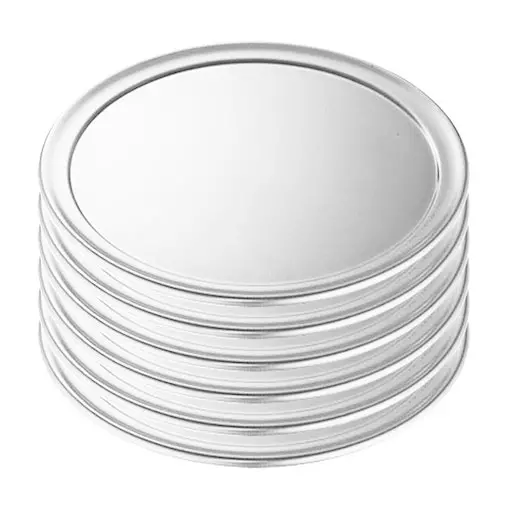 SOGA 6X 13-inch Round Aluminum Steel Pizza Tray Home Oven Baking Plate Pan 1 SOGA 6X 13-inch Round Aluminum Steel Pizza Tray Home Oven Baking Plate Pan