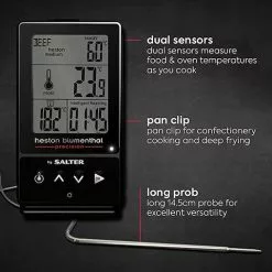 Salter Heston Blumenthal 5-in-1 Digital Thermometer -Barbeques shop tJ6jIqXtxc7rOz54D8 wXAWbA