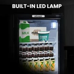 Kolner 70L Mini Bar Fridge Glass Door Beverage Cooler Drinks Refrigerator -Barbeques shop zTuf5HjLSkNOHOmGpVkg8uWXA