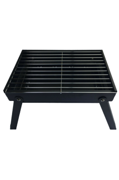 BR Outdoor Premium Portable Charcoal Folding BBQ Grill Barbecue Foldable Travel - Black/Silver -Barbeques shop 3eb8bd588ad94e7680d4aa8f58599531 10