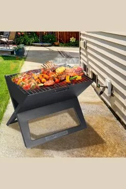 Moyasu Portable Charcoal BBQ Grill Outdoor Camping Barbecue Set Picnic Foldable -Barbeques shop 9478db3ca3df40b28fe91556e956db0f 13